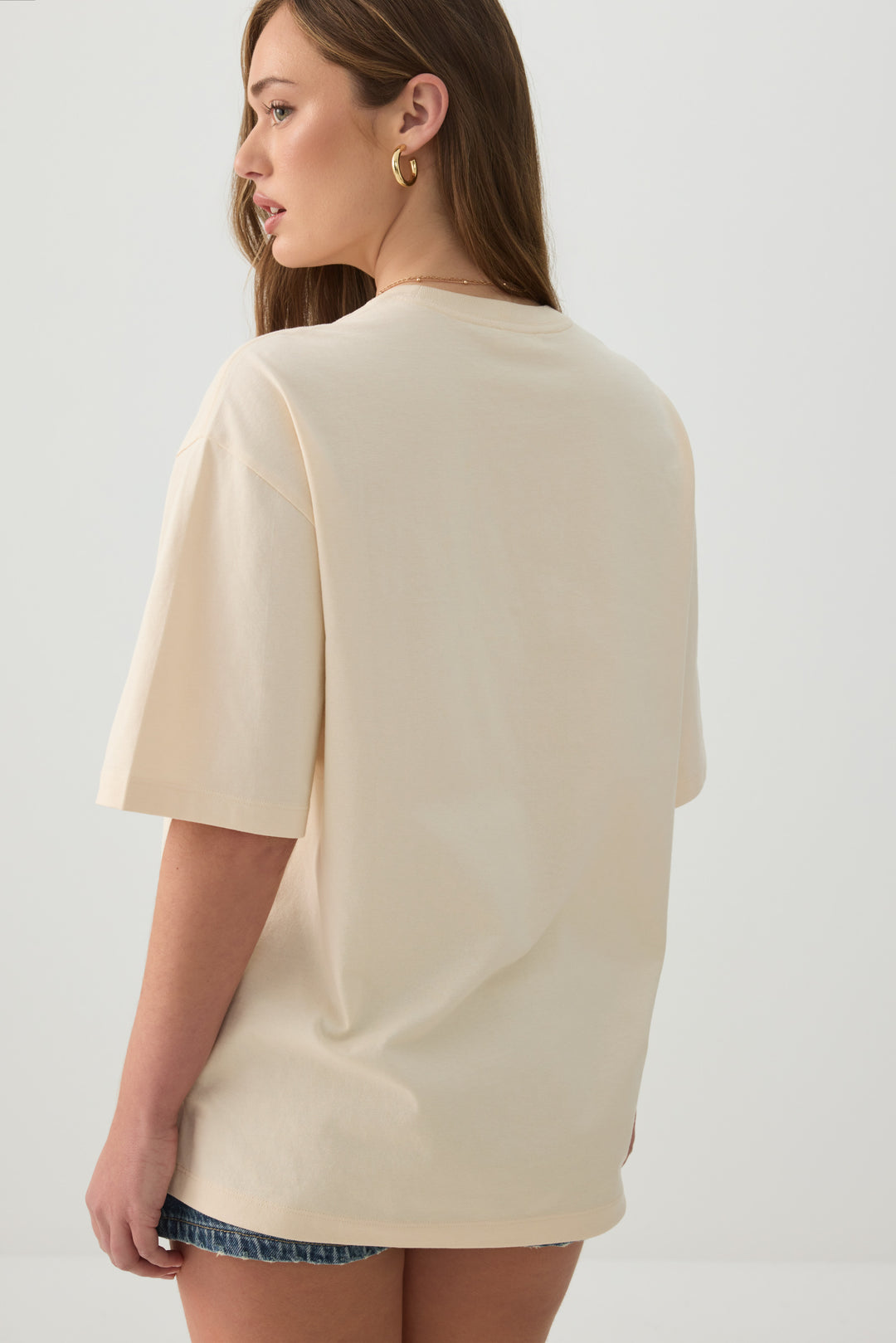 Long Oversized Graphic T-Shirt