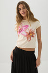 T-shirt graphique court