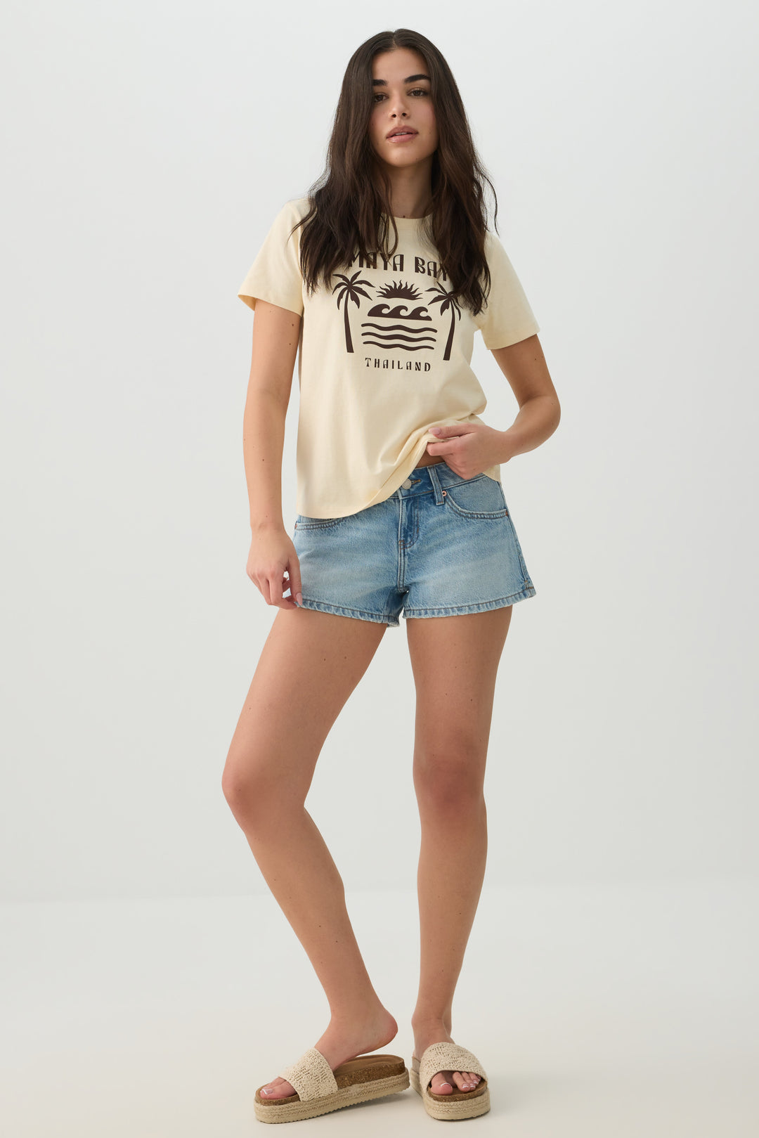 Graphic Crew Neck T-Shirt