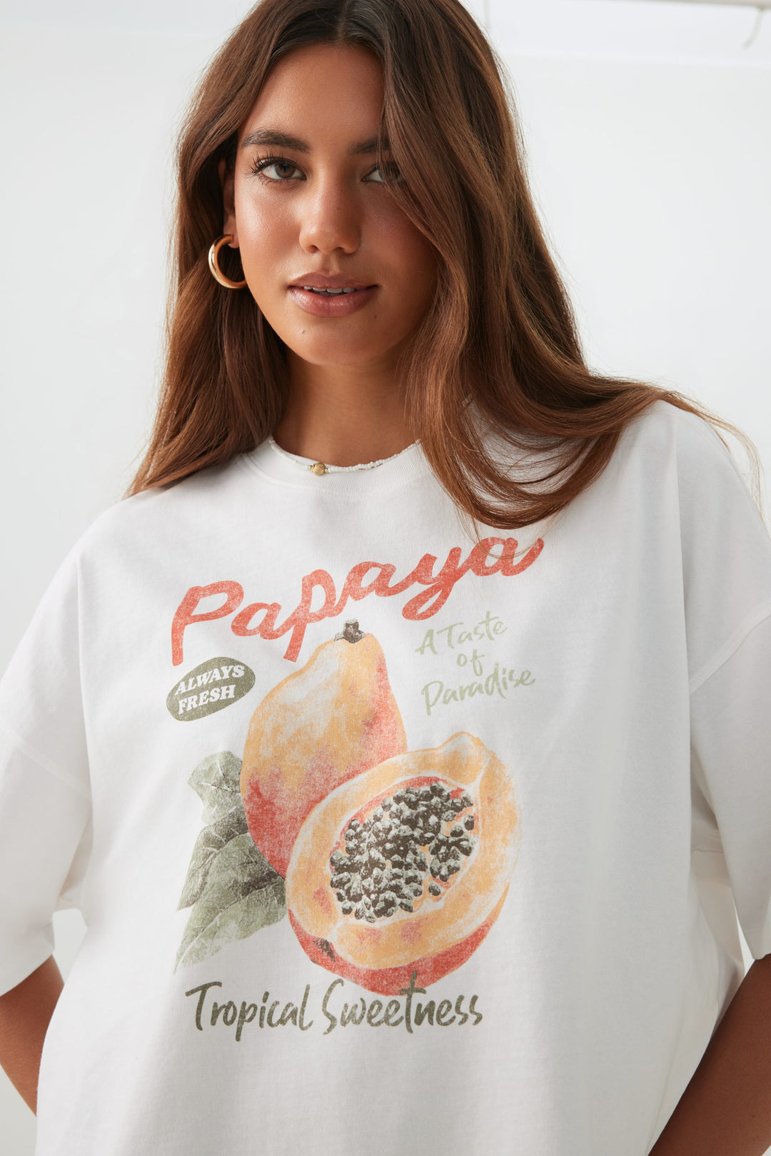 Graphic Drop Shoulder T-Shirt