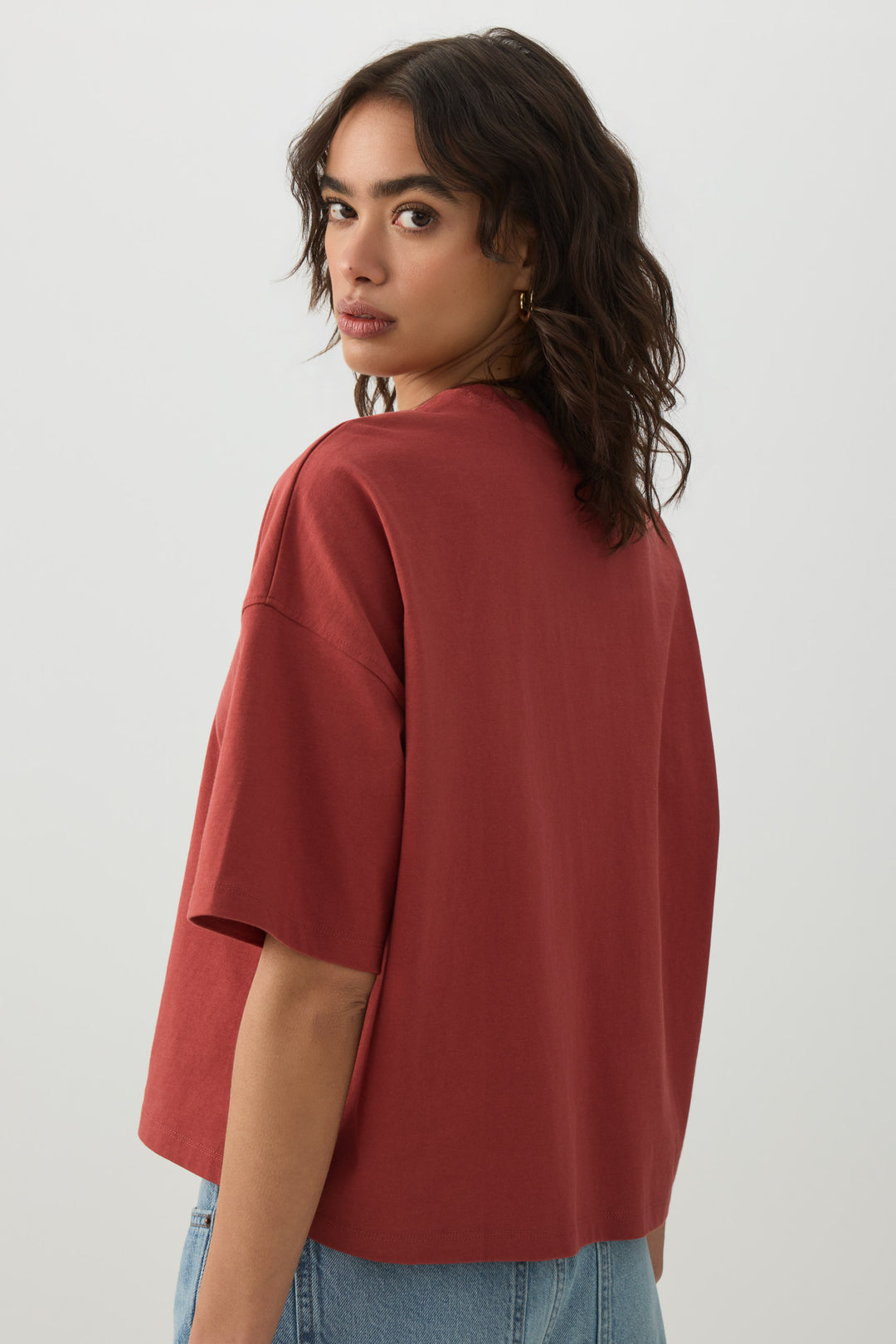 Graphic Drop Shoulder T-Shirt