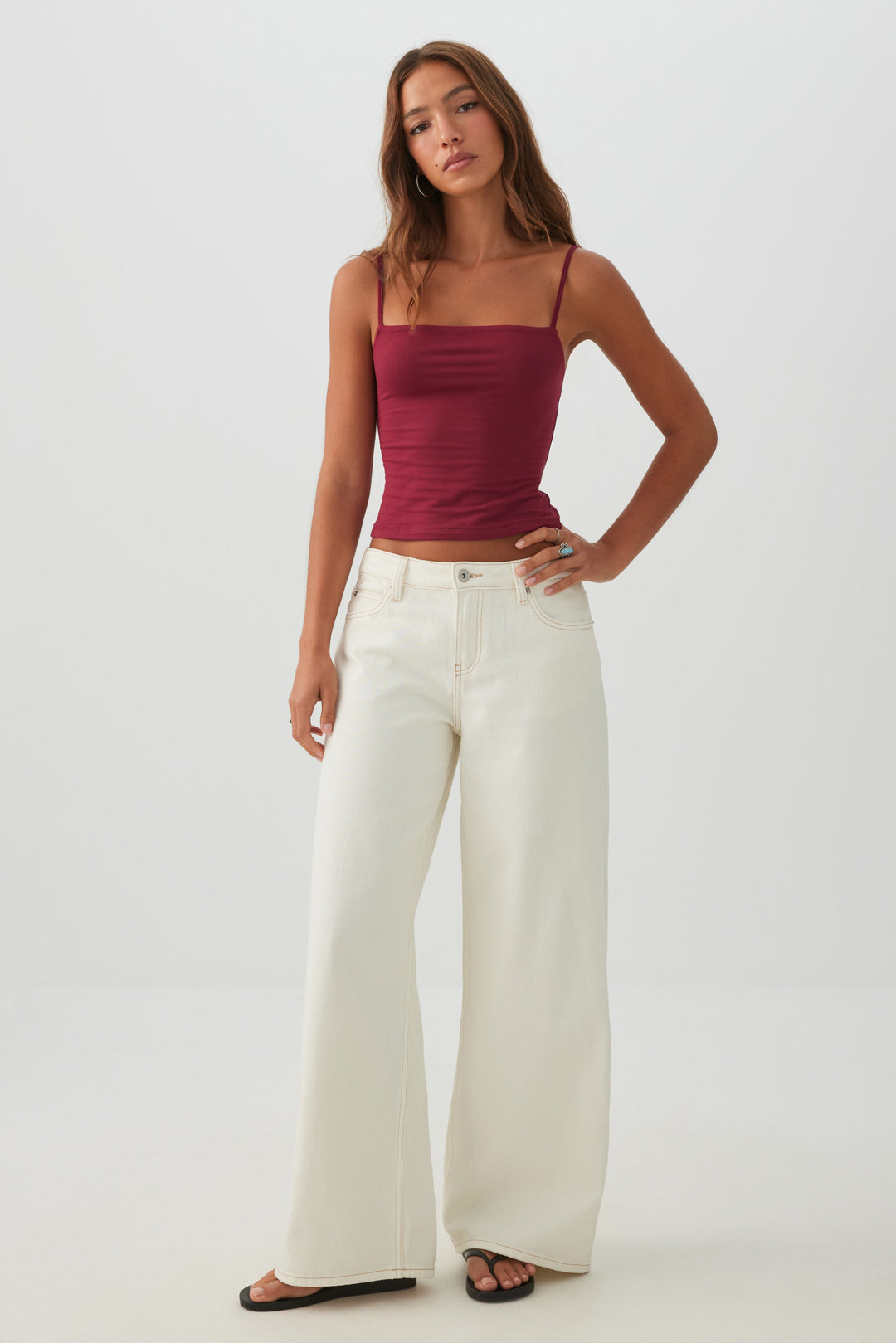 Basic Super Soft Tank Top with Adjustable Straps