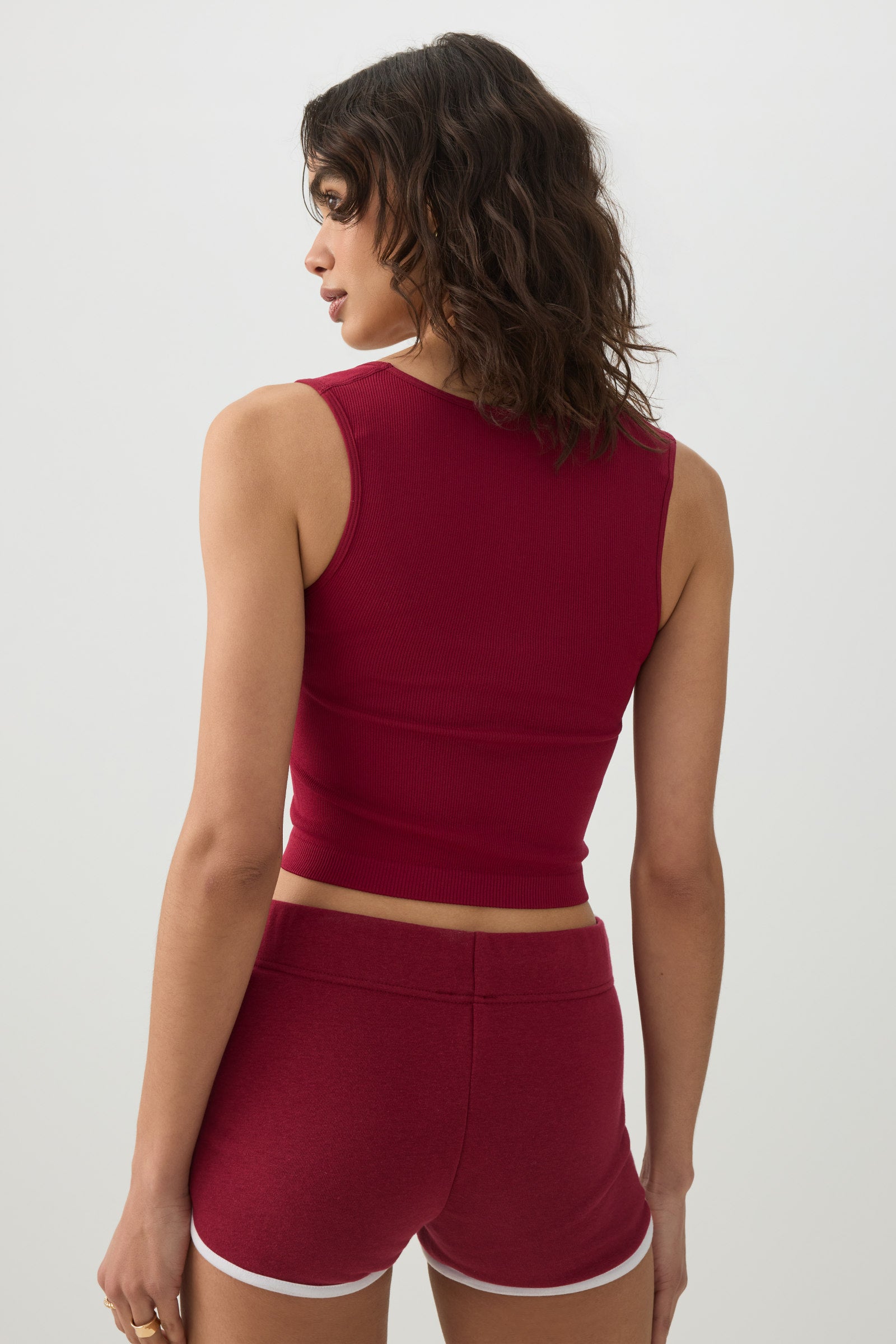 Seamless Ribbed Trapeze Tank Top – Ardene