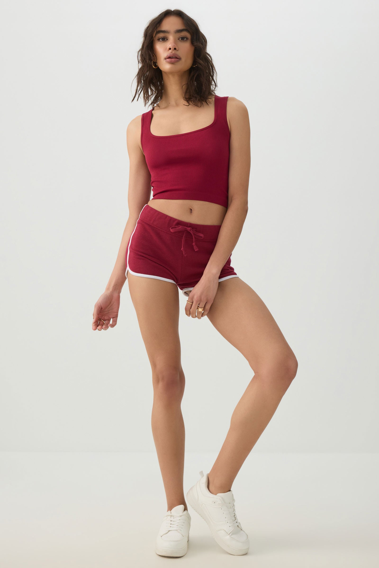 Seamless Ribbed Trapeze Tank Top – Ardene