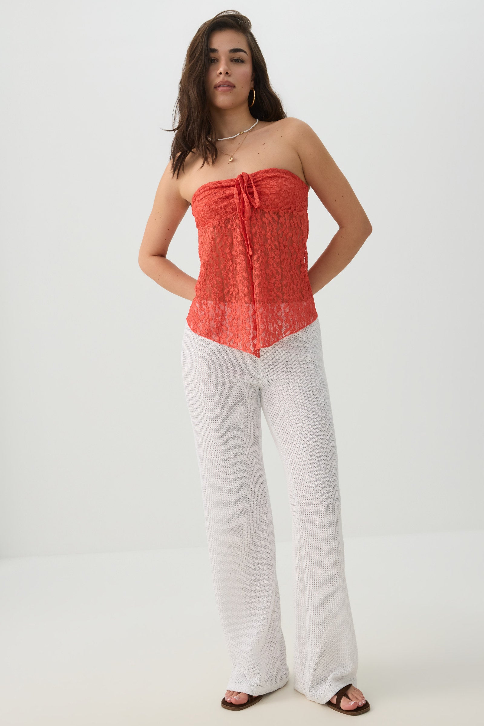 Crochet Wide Leg Pants – Ardene