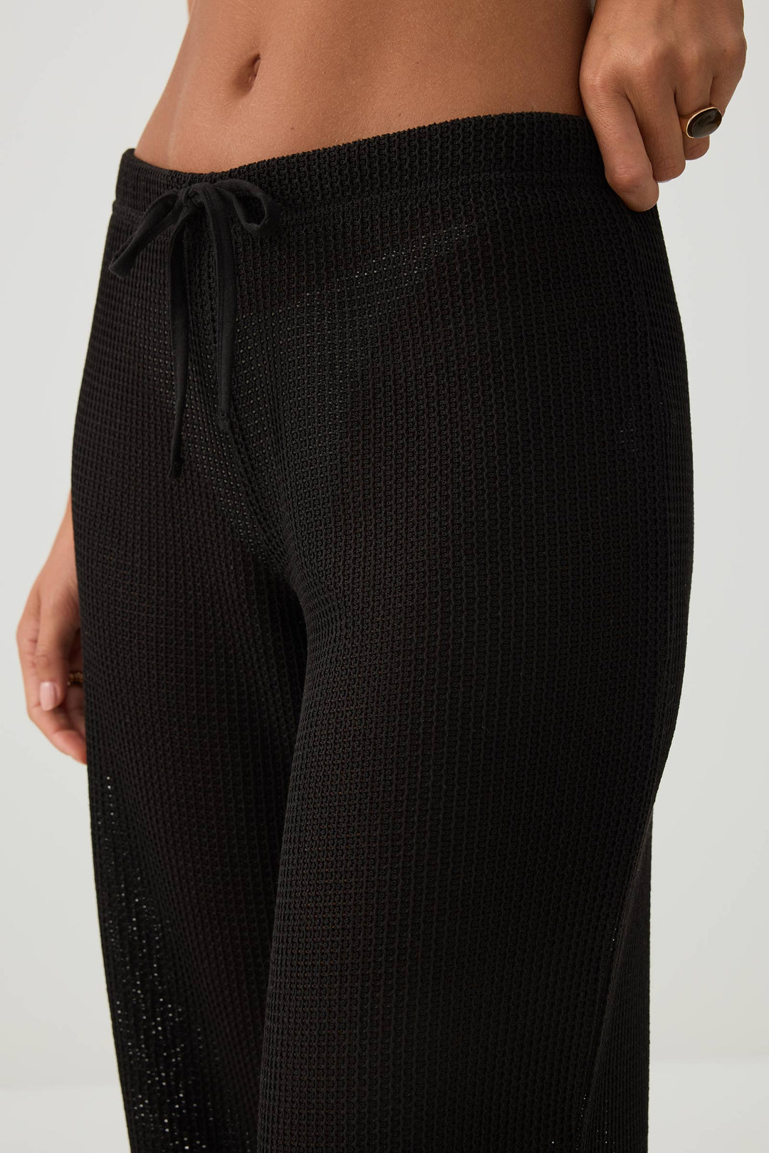 Crochet Wide Leg Pants