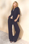 Pantalon en crochet