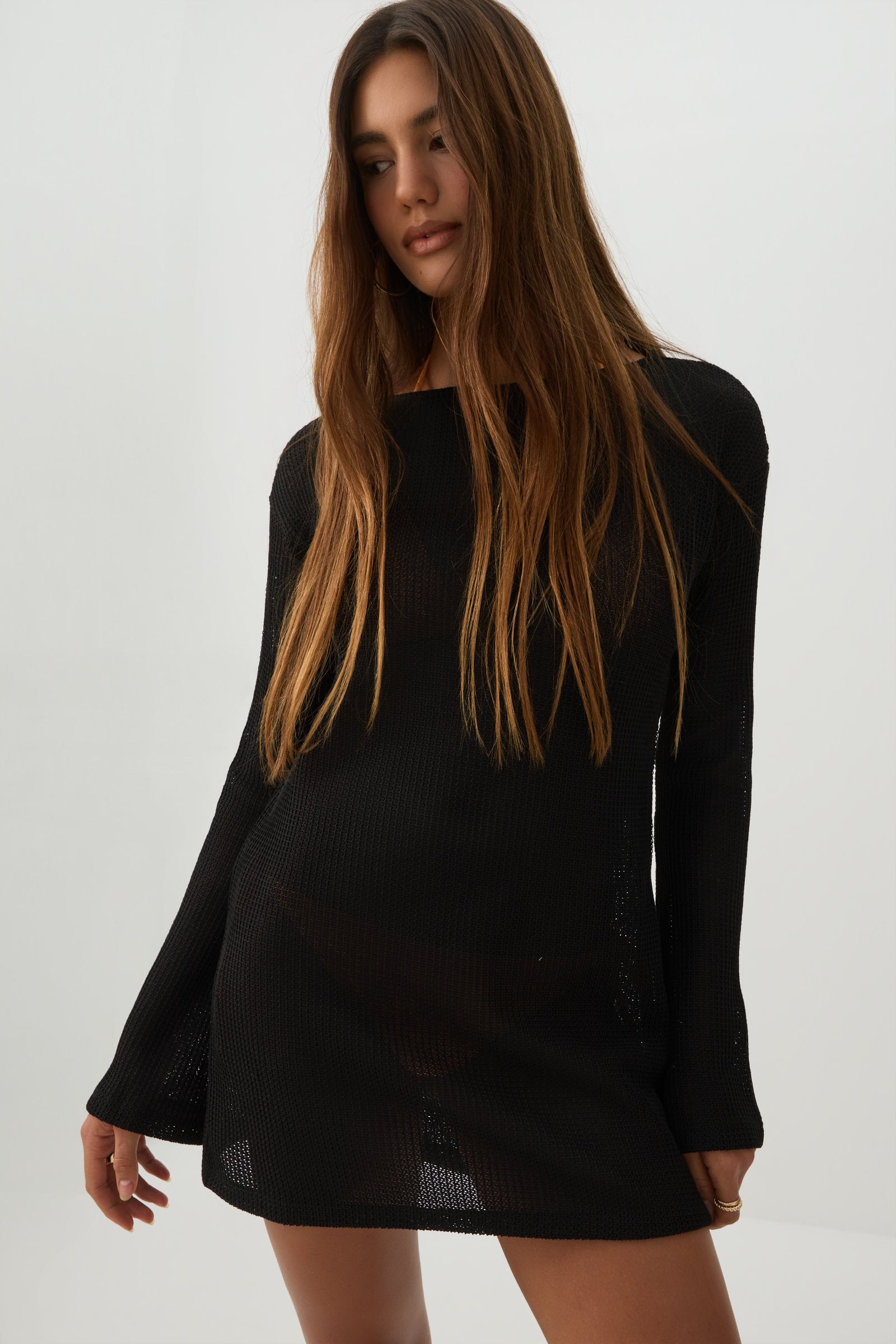 Textured Knit Mini Dress – Ardene
