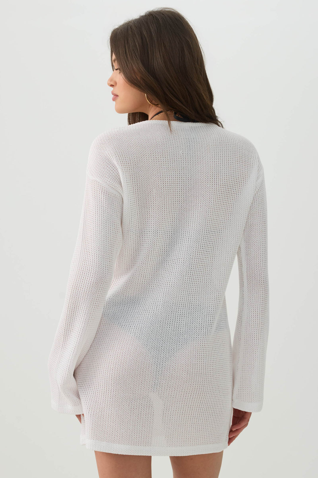 Textured Knit Mini Dress