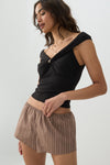 Low Rise Poplin Boxer Shorts