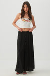 Knit Crepe Maxi Skirt