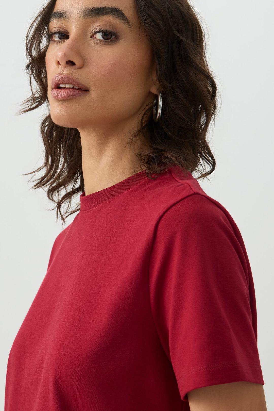 Basic Relaxed Short Sleeve T Shirt