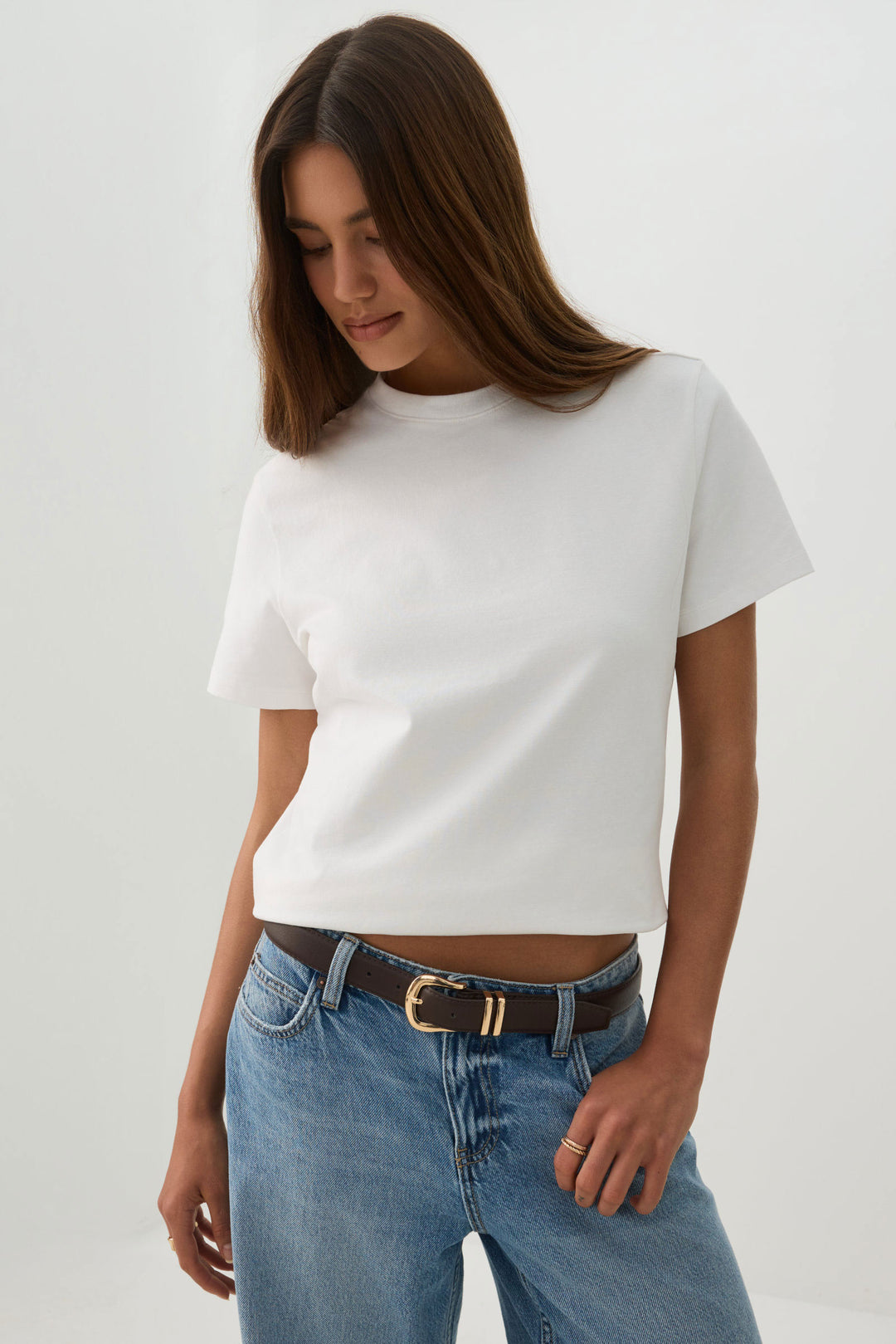 Basic Relaxed Short Sleeve T Shirt