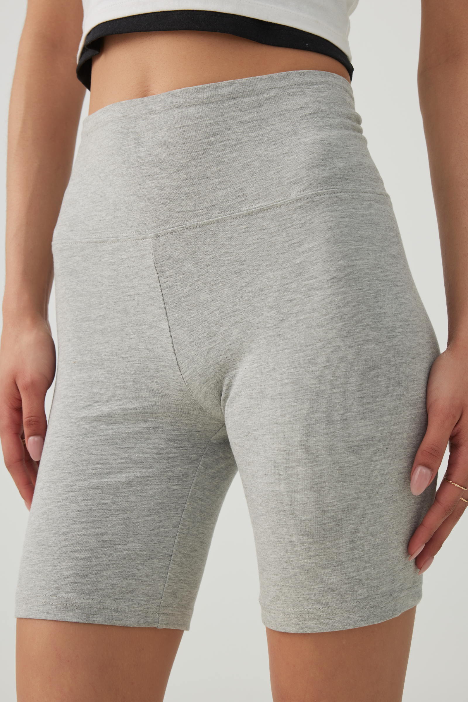 High-Waisted Biker Shorts | Ardene