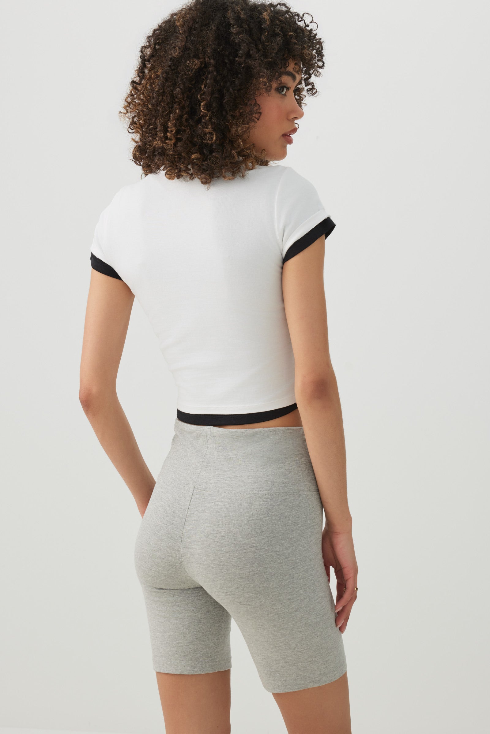 High-Waisted Biker Shorts | Ardene