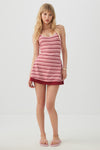 Double Strap Knit Romper