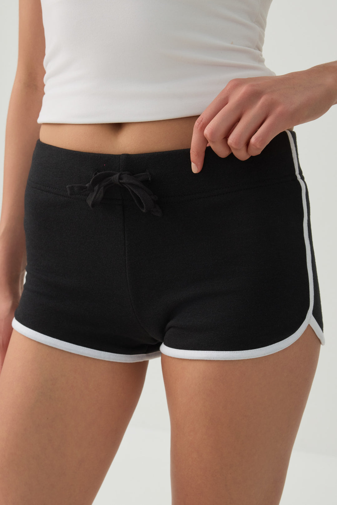 Short en jersey bouclette