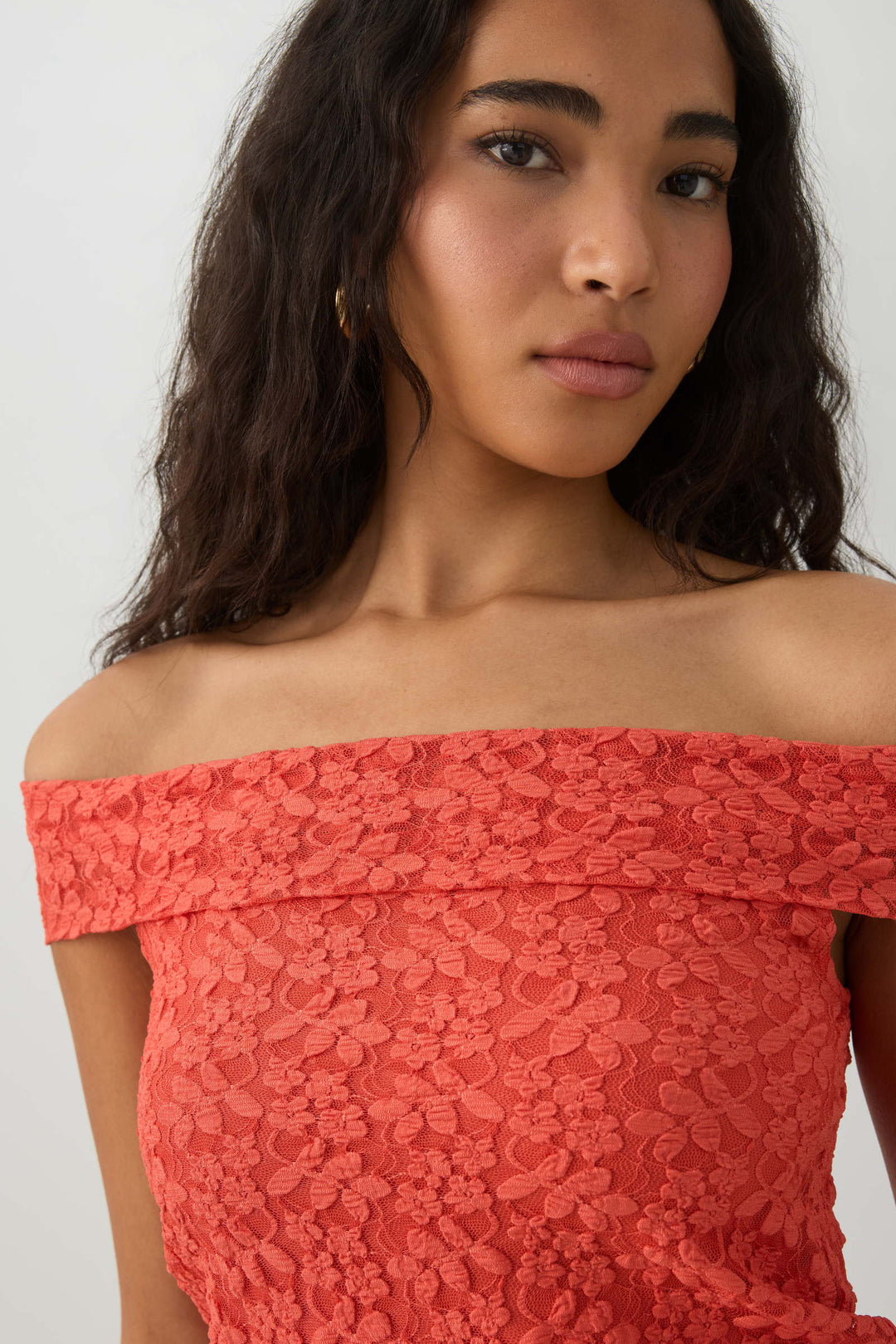 Off Shoulder Lace Top