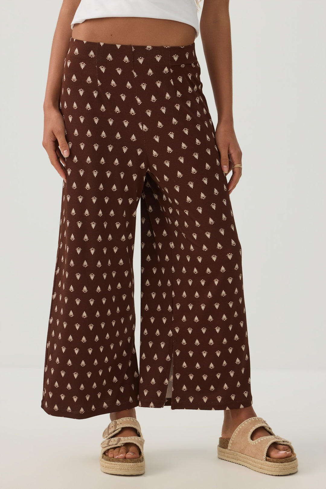 Jupe-culotte en crêpe