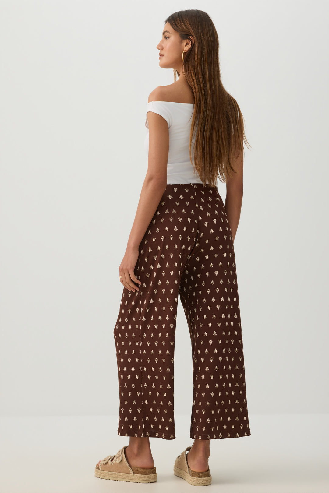 Jupe-culotte en crêpe
