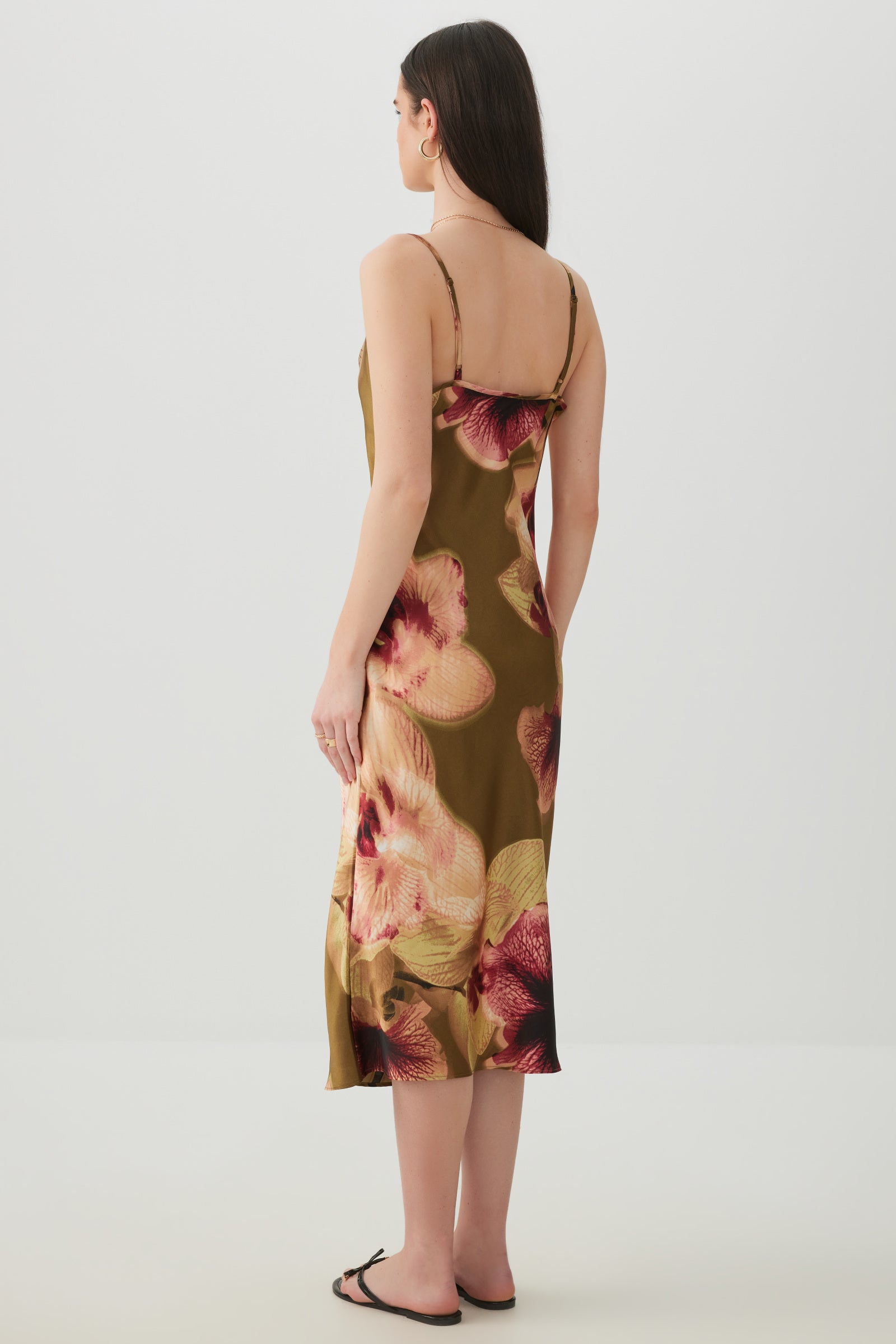 Midi Satin Slip Dress – Ardene