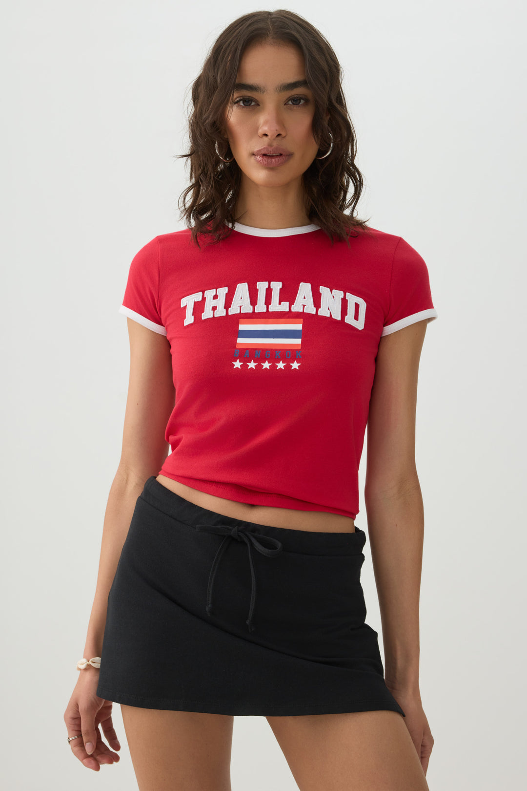 Cotton Jersey Skort