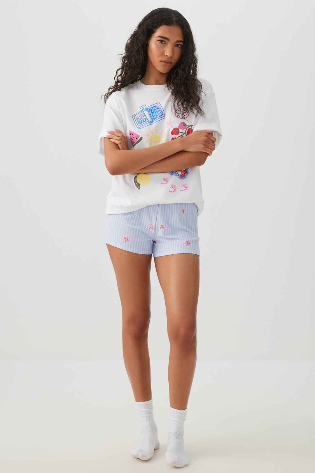 Oversized Graphic PJ T-Shirt