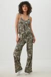 Tropical Forest Knit Waffle PJ Pants