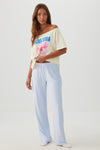 Printed Ultra Soft Straight Leg PJ Pants