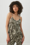 Waffle Knit PJ Tank Top