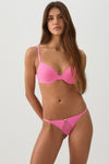 Cotton Lace Thong