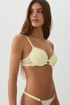Soutien-gorge pigeonnant en dentelle