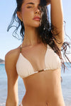 Beaded Triangle Bikini Top