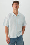 Textured Boxy Shirt
