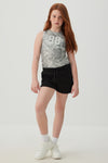 Short en tricot à poche arrière