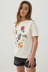 T-shirt ample imprimé