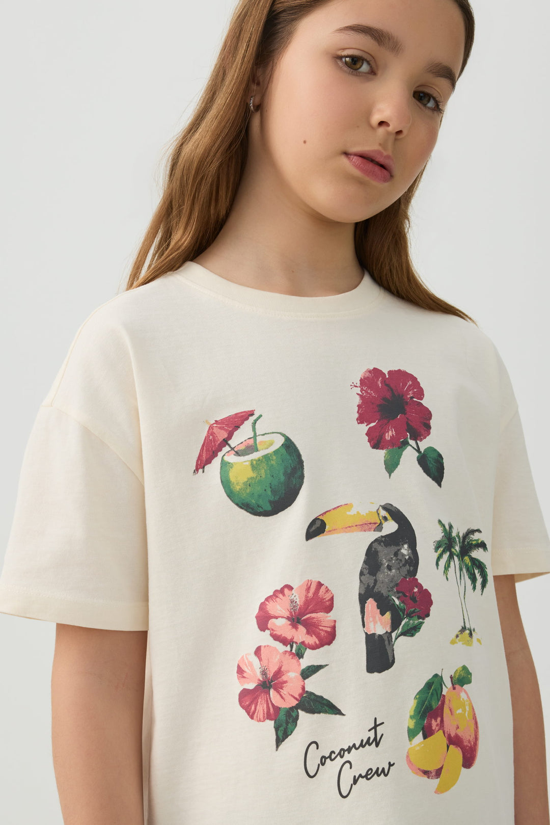 T-shirt ample imprimé
