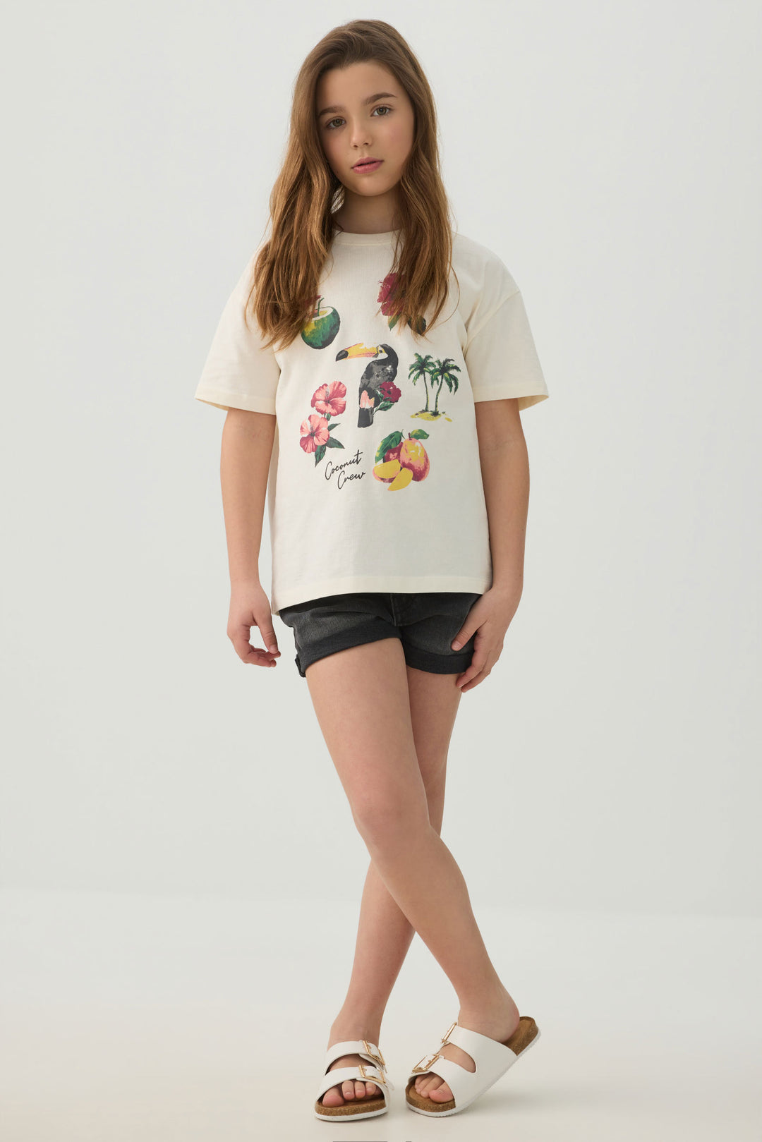 T-shirt ample imprimé