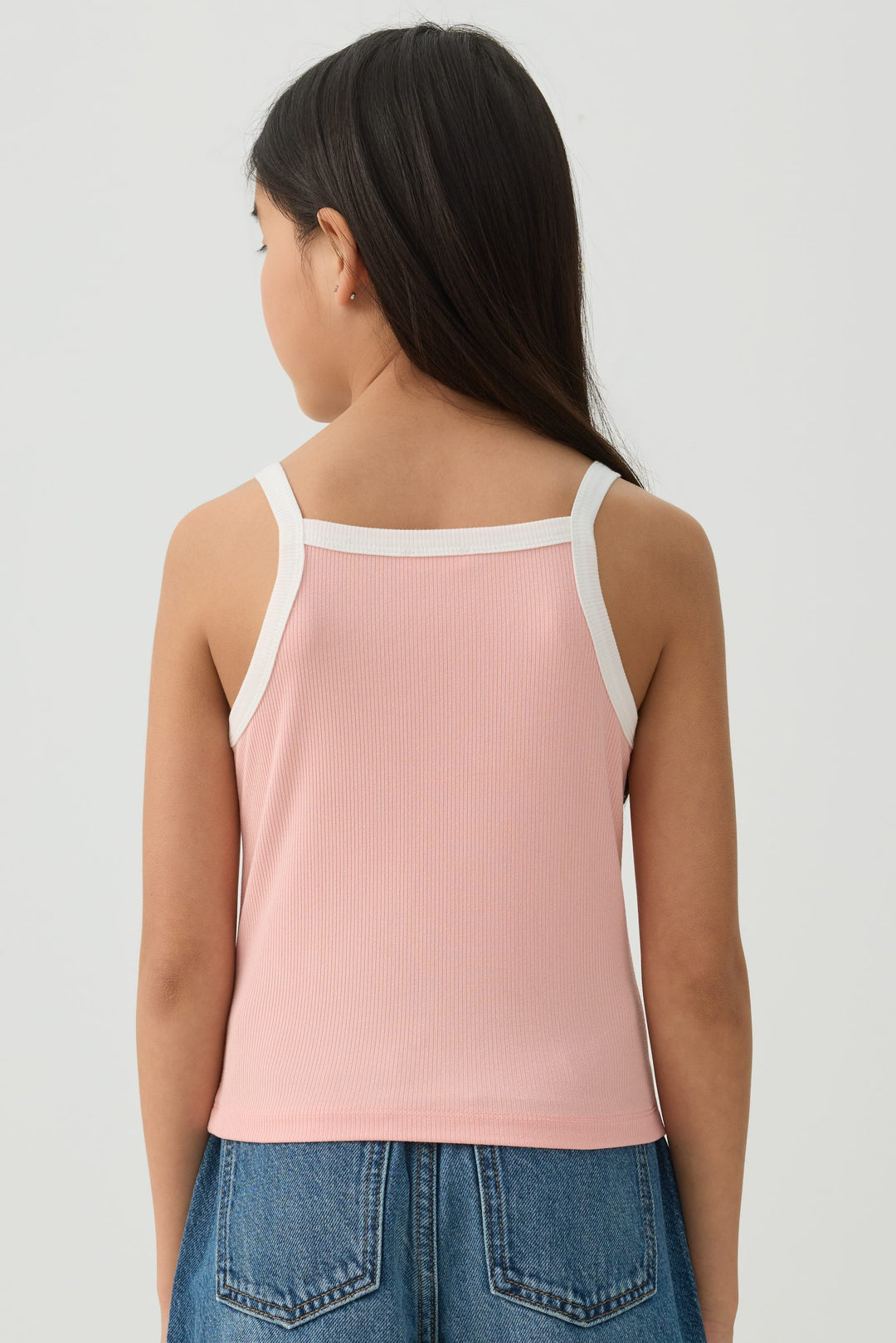 Camisole à bordures contrastées