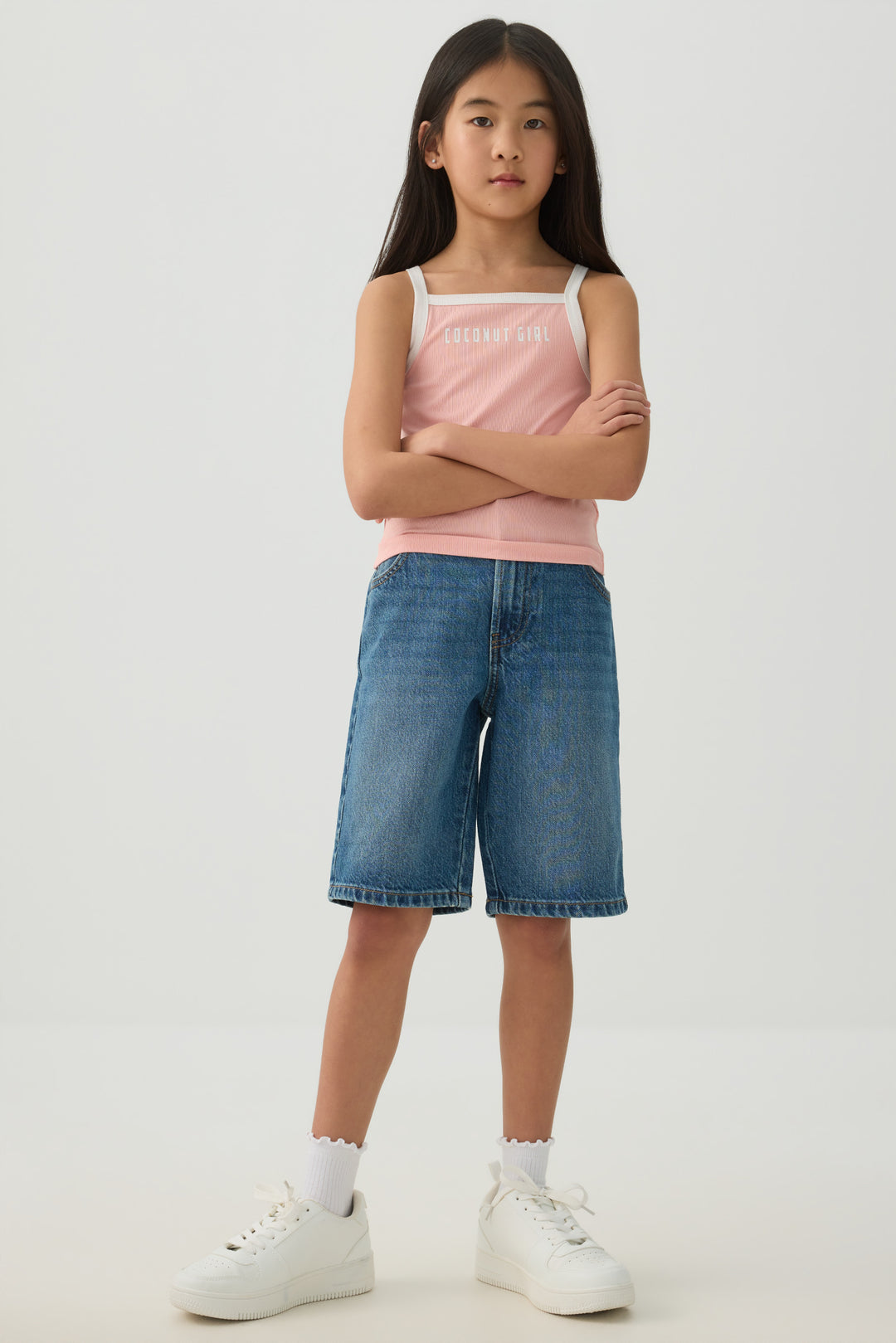 Camisole à bordures contrastées