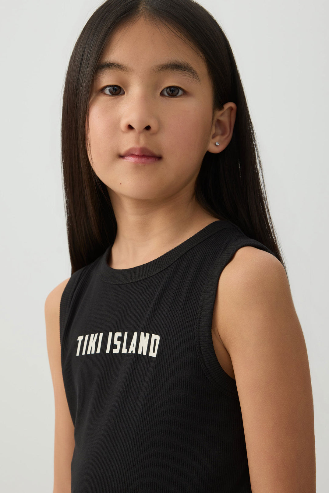Graphic Knit Tank Top