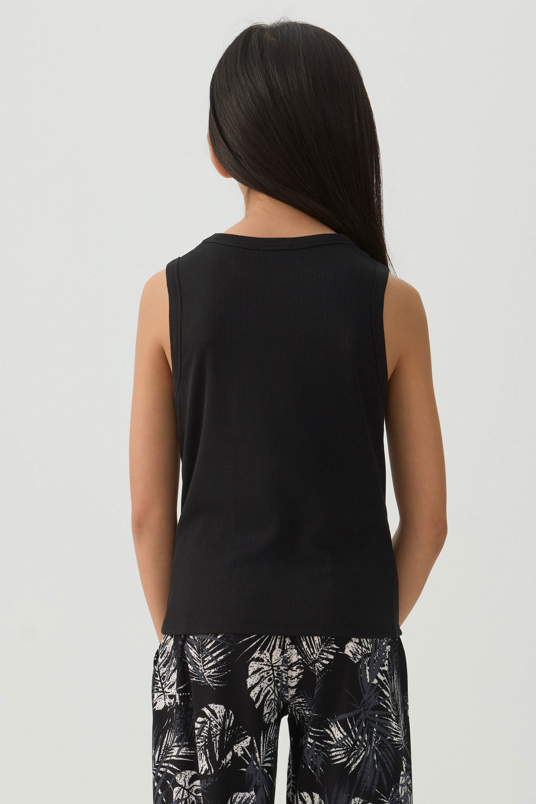 Graphic Knit Tank Top