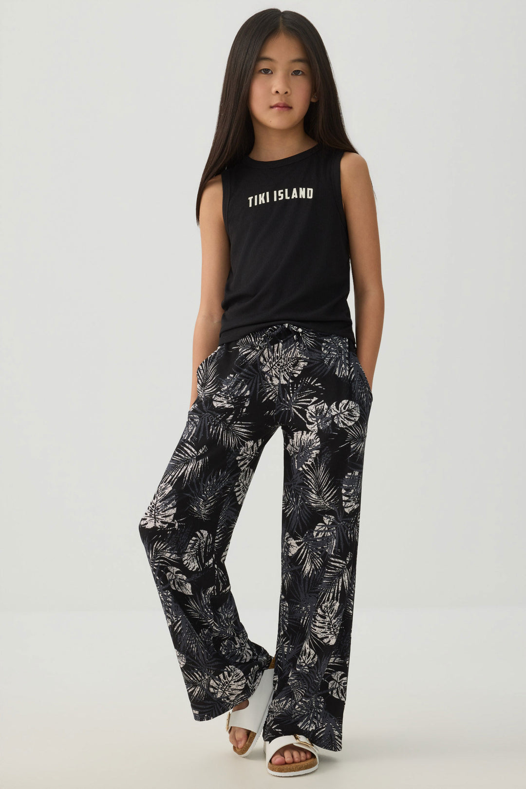Graphic Knit Tank Top