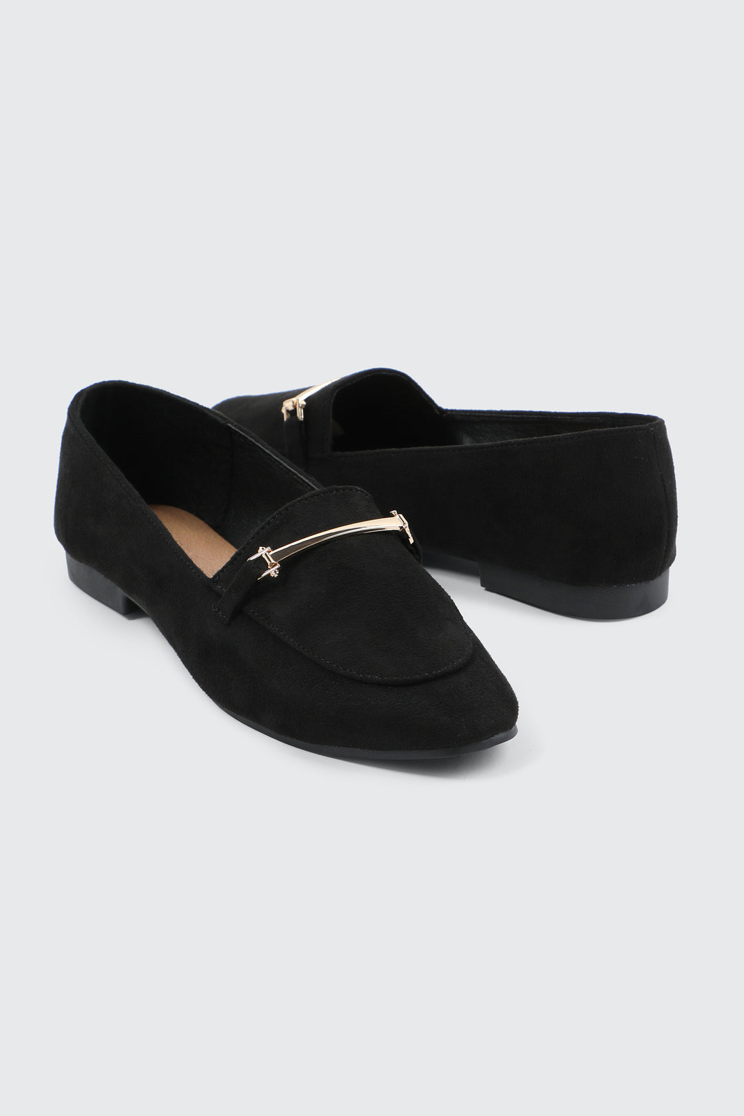 Faux Suede Loafers