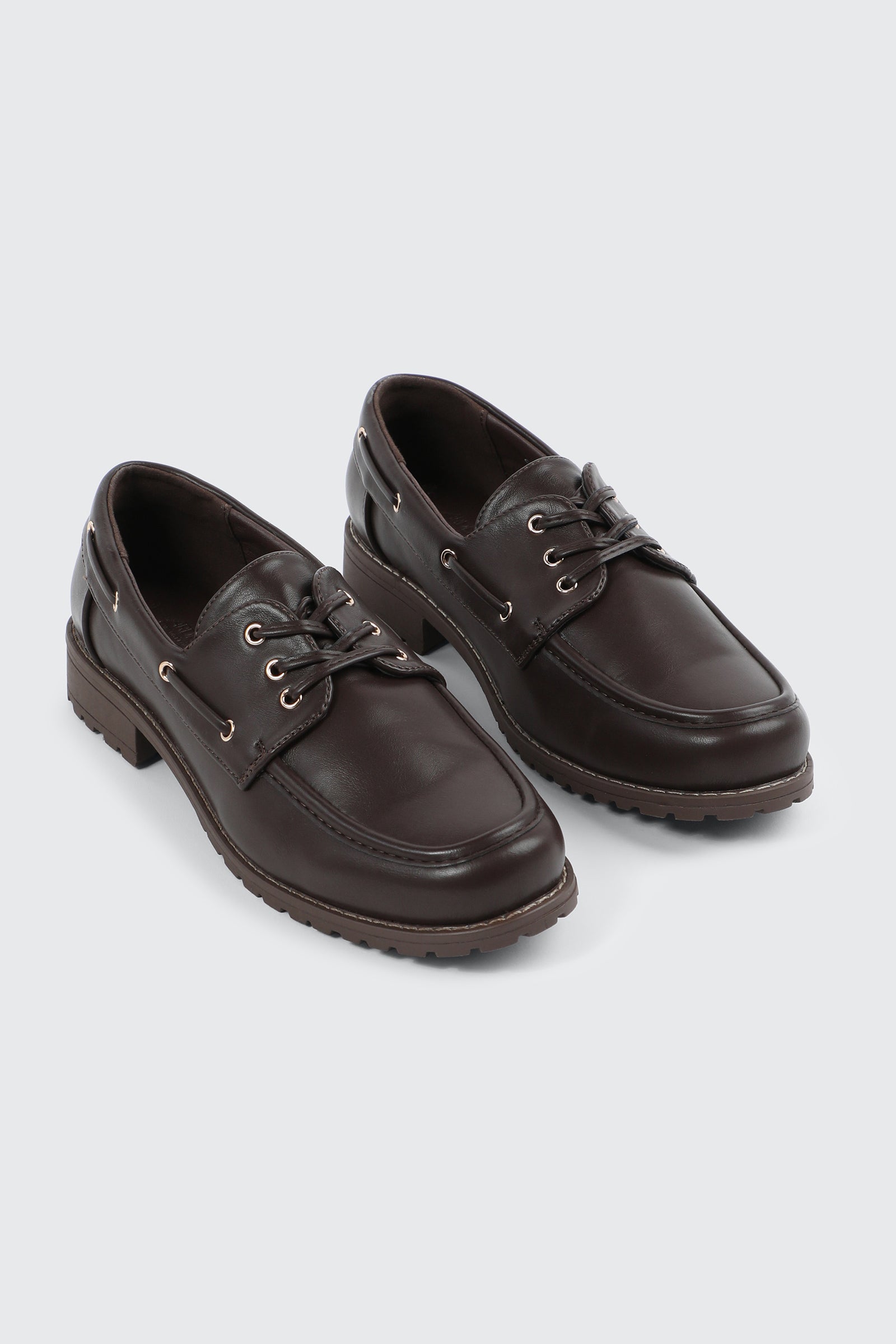 Faux Leather Boat Shoes – Ardene