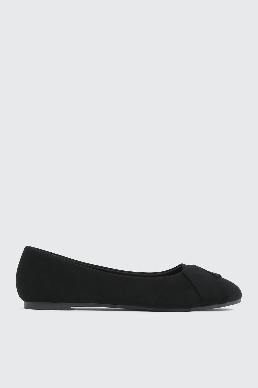 Pleated Ballet Flats