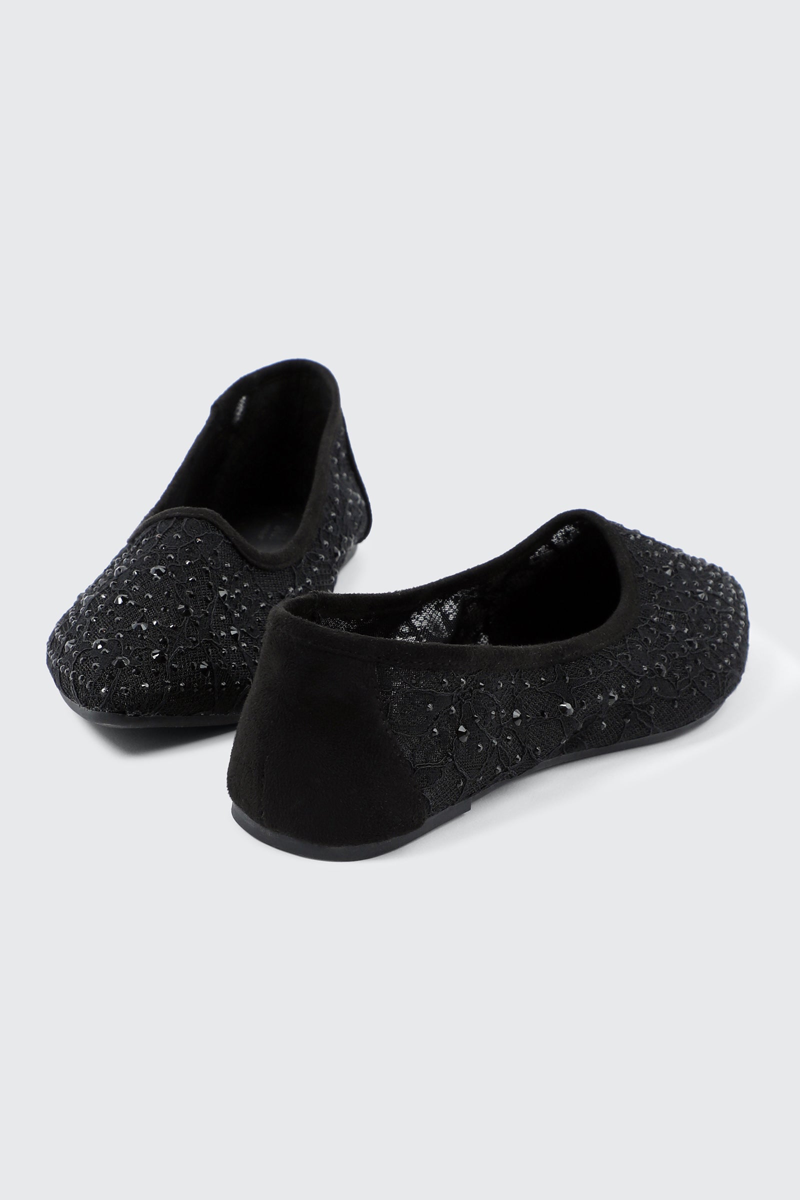 Embellished Lace Flats – Ardene