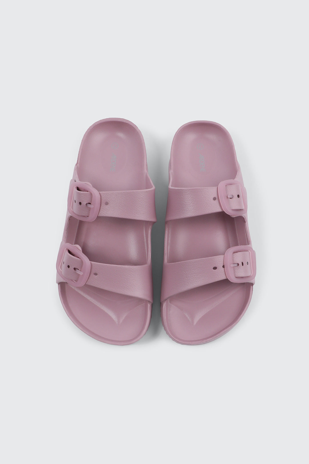 Two-Strap Slide Sandals