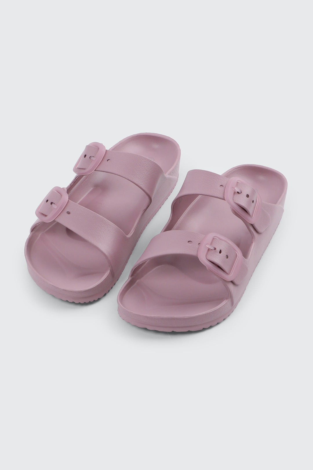 Two-Strap Slide Sandals