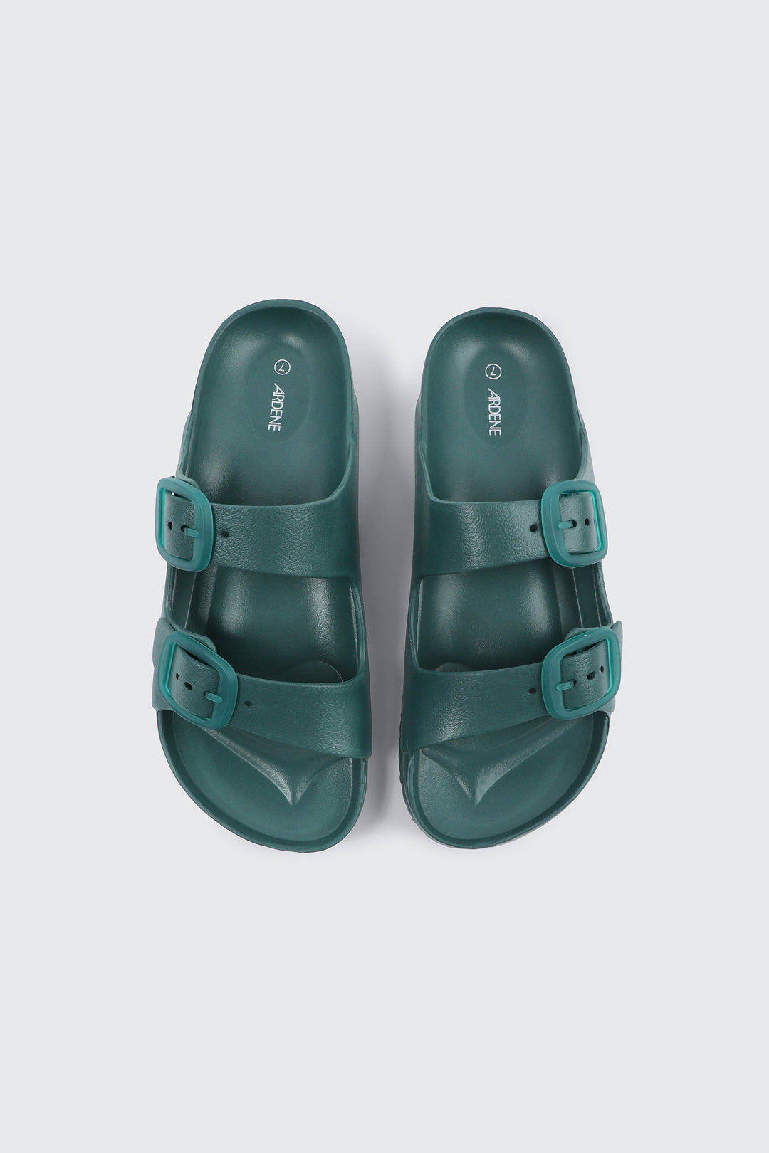 Two-Strap Slide Sandals